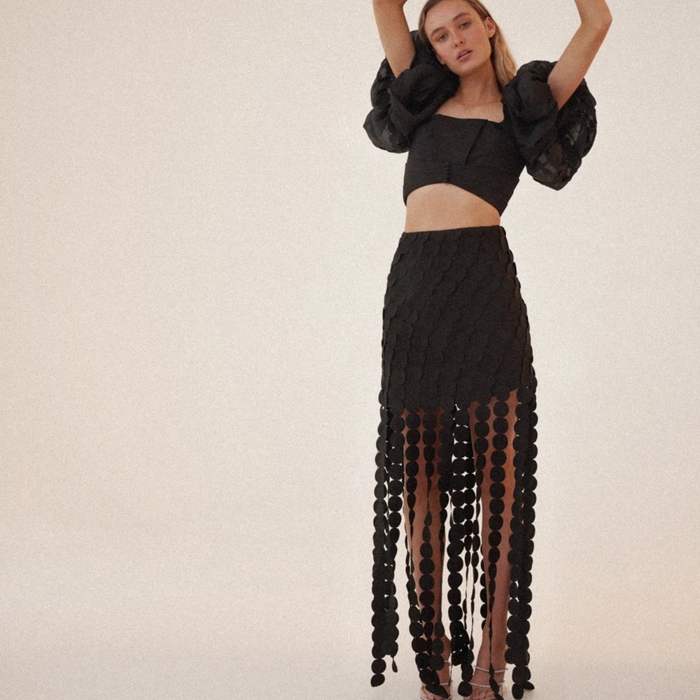 ACLER thurston top and Miranda skirt set